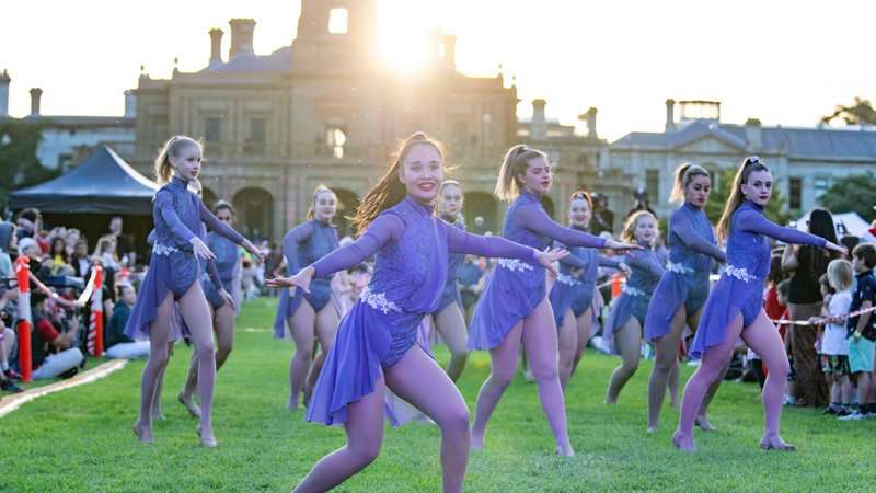 Dancers at Carols Dancers at Carols